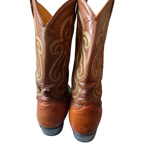 Tony Lama Mens Cowboy Boots Style 8417 USA Made Western Size 11 EE - Picture 4 of 6